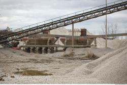 Background Gravel Quarry